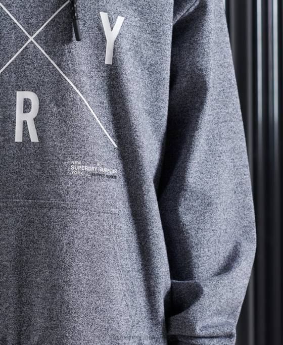 Superdry surplus de hanorac îmbrăcăminte gri femei JX0Z6088