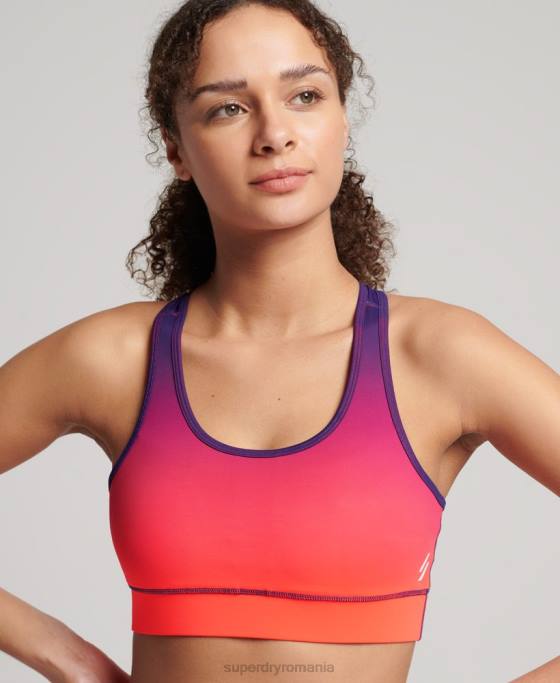 Superdry sutien esențial pentru antrenament îmbrăcăminte coral femei JX0Z4201