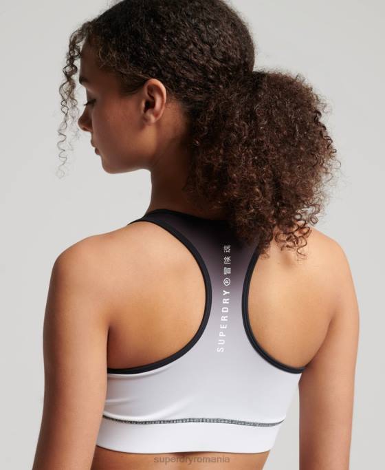 Superdry sutien esențial pentru antrenament îmbrăcăminte negru femei JX0Z4185