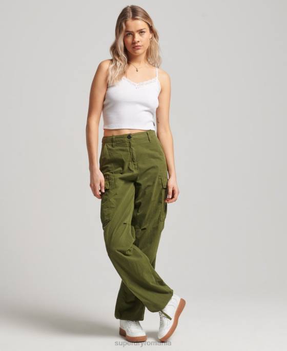 Superdry top cami cu dantelă din coastă îmbrăcăminte alb femei JX0Z1988