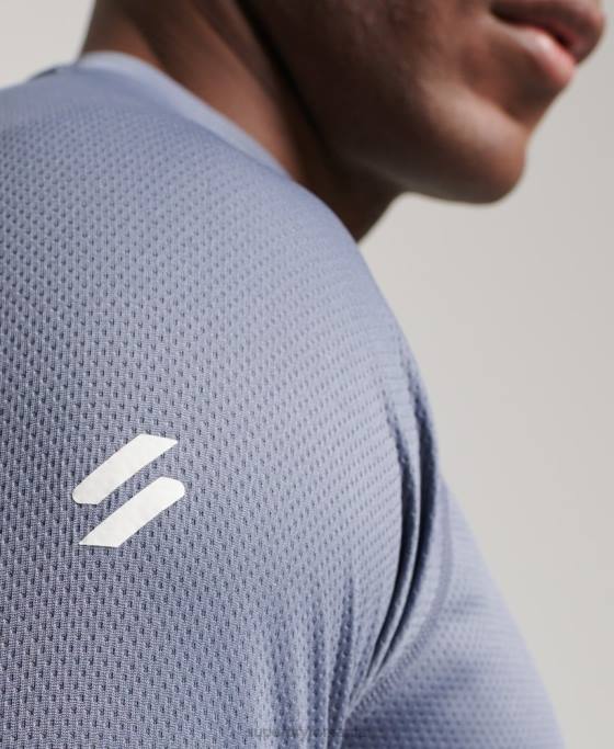 Superdry top cu gât fals tren îmbrăcăminte Violet bărbați JX0Z1407