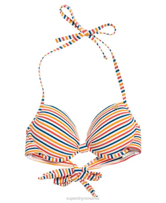 Superdry top de bikini cassie cup îmbrăcăminte multi femei JX0Z3258
