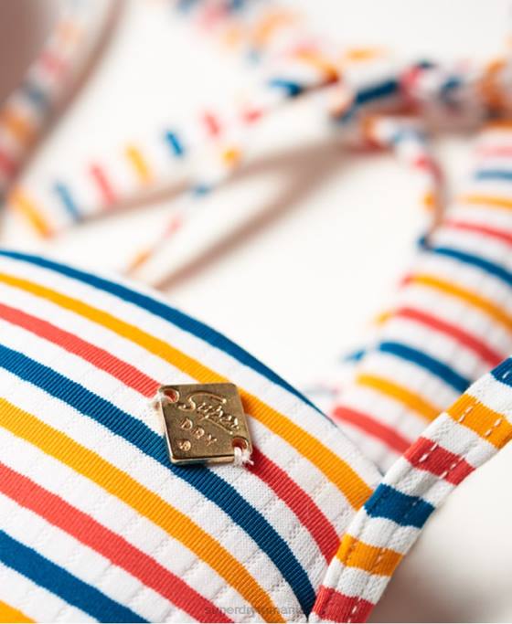 Superdry top de bikini cassie cup îmbrăcăminte multi femei JX0Z3258