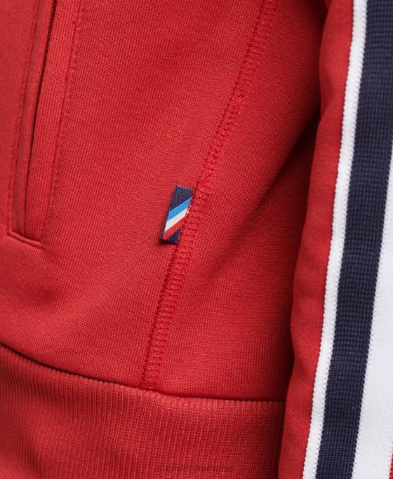 Superdry top din tricot îmbrăcăminte roșu femei JX0Z3333