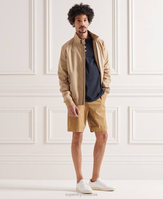 Superdry top henley esențial ușor din bumbac organic îmbrăcăminte marina bărbați JX0Z6489