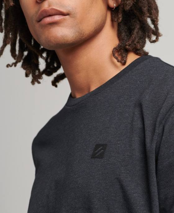 Superdry top tech cu maneca lunga îmbrăcăminte gri inchis bărbați JX0Z6471