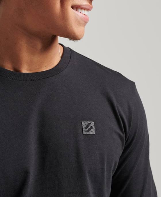 Superdry top tech cu maneca lunga îmbrăcăminte negru bărbați JX0Z6472