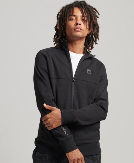 Superdry top tehnic îmbrăcăminte negru bărbați JX0Z5087