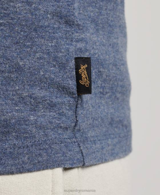 Superdry top vestă cu logo vintage îmbrăcăminte marina bărbați JX0Z1444