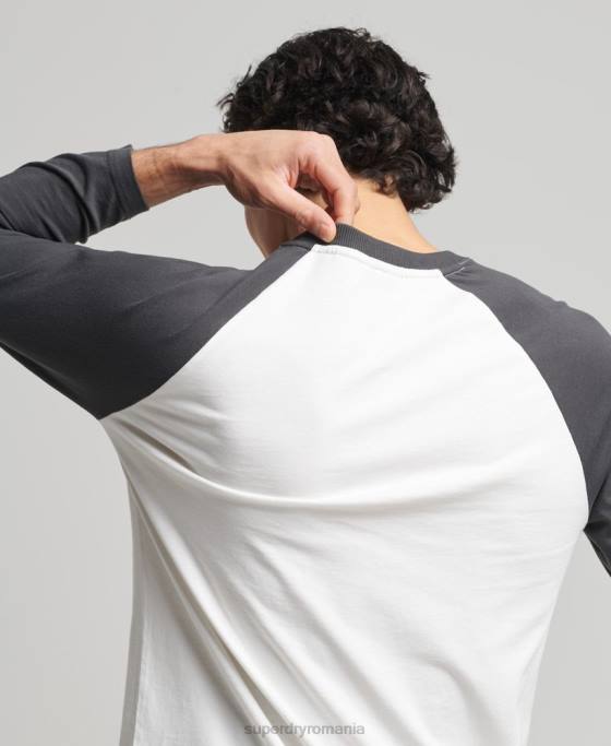 Superdry top vintage surf ranchero îmbrăcăminte negru bărbați JX0Z1586