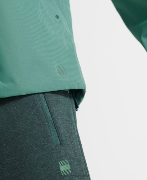 Superdry trenă jachetă impermeabilă asimetrică îmbrăcăminte verde bărbați JX0Z5399