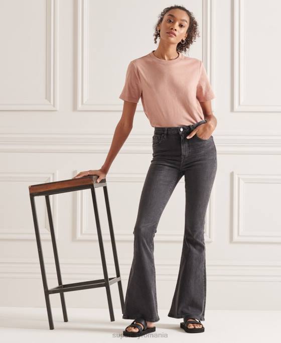 Superdry tricou autentic din bumbac organic îmbrăcăminte bronzat femei JX0Z2816