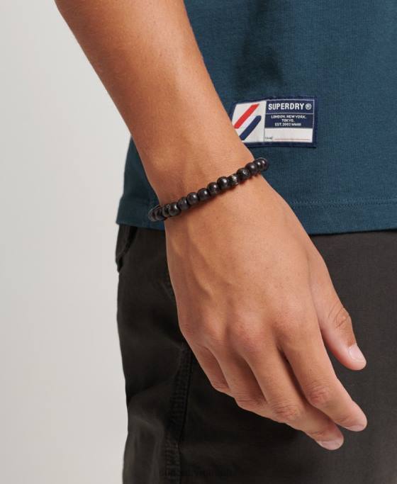 Superdry tricou cu logo esențial din bumbac organic îmbrăcăminte albastru inchis bărbați JX0Z4951