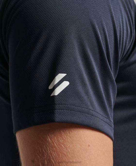 Superdry tricou cu mânecă scurtă cu tren active îmbrăcăminte marina bărbați JX0Z1429