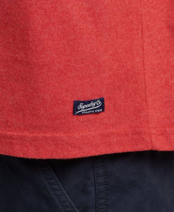 Superdry tricou cu scenariu atletic îmbrăcăminte roșu bărbați JX0Z4894