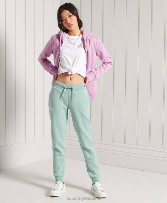 Superdry tricou cu sclipici îmbrăcăminte alb femei JX0Z2861