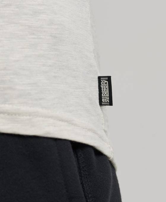 Superdry tricou de epocă pentru casa de discuri îmbrăcăminte gri bărbați JX0Z6359