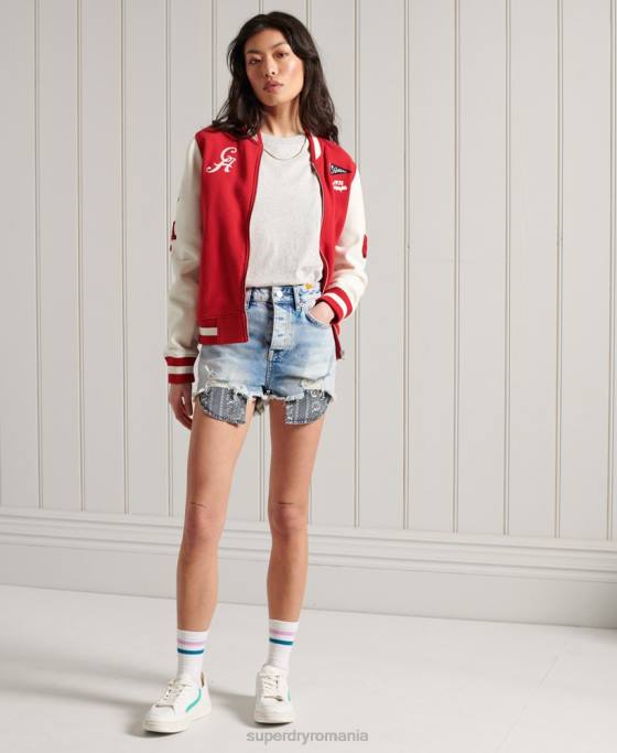 Superdry tricou esential din bumbac organic îmbrăcăminte gri deschis femei JX0Z6228