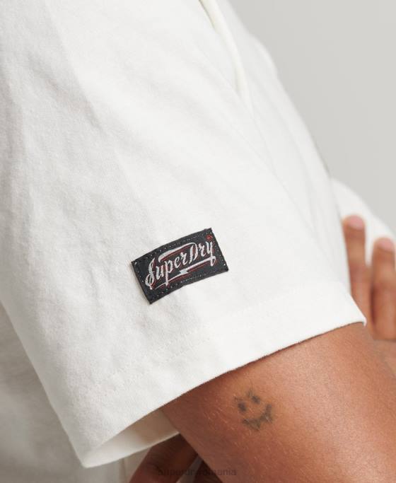 Superdry tricou grafic suika îmbrăcăminte alb bărbați JX0Z4843