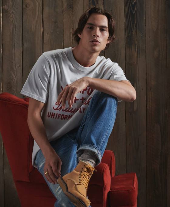 Superdry tricou grafic uscat ediție limitată îmbrăcăminte roz bărbați JX0Z4984