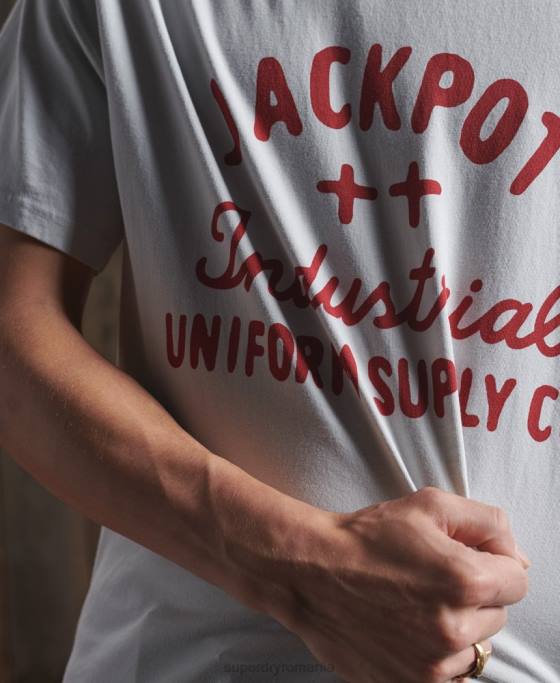 Superdry tricou grafic uscat ediție limitată îmbrăcăminte roz bărbați JX0Z4984