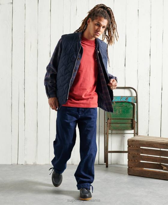 Superdry tricou grafic uscat ediție limitată îmbrăcăminte roșu bărbați JX0Z4981