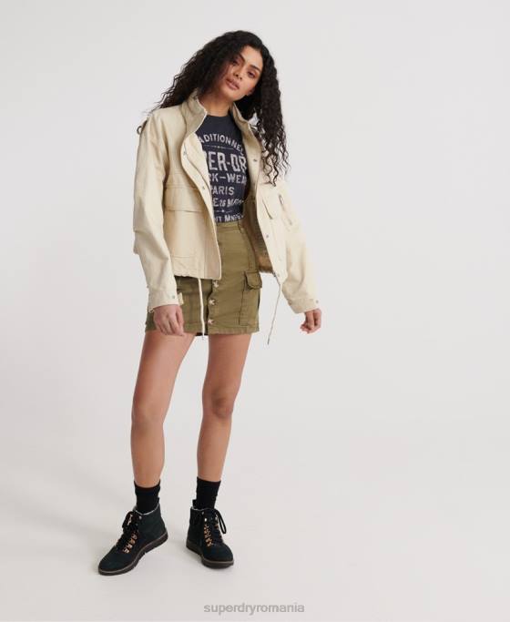 Superdry tricou haine de lucru îmbrăcăminte marina femei JX0Z2863