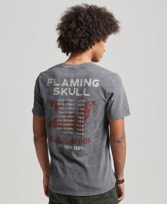 Superdry tricou indie îmbrăcăminte negru bărbați JX0Z4925