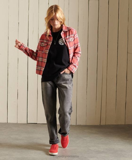 Superdry tricou negru îmbrăcăminte negru femei JX0Z6274