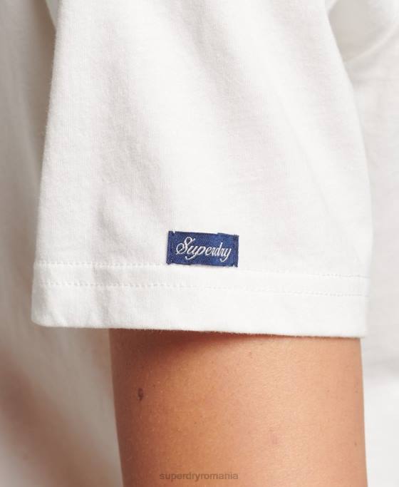 Superdry tricou pride  craft îmbrăcăminte alb femei JX0Z2791