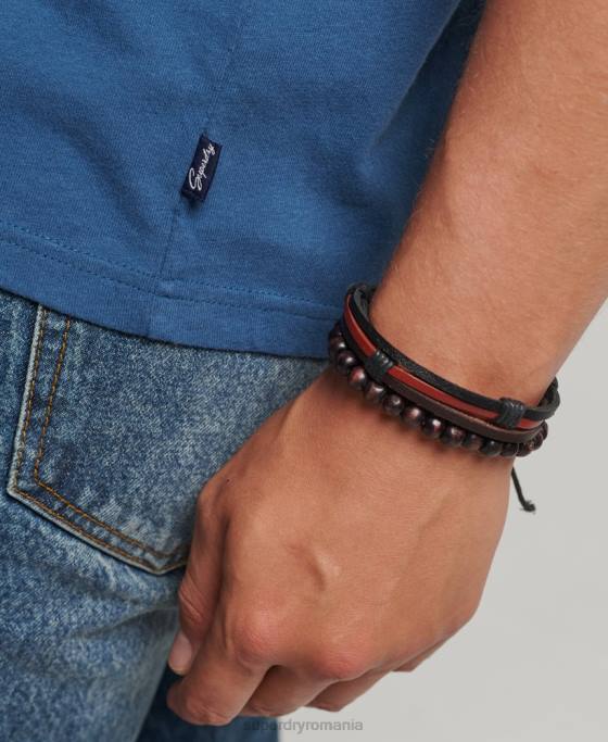 Superdry tricou scriitor de semne vintage îmbrăcăminte albastru bărbați JX0Z4850