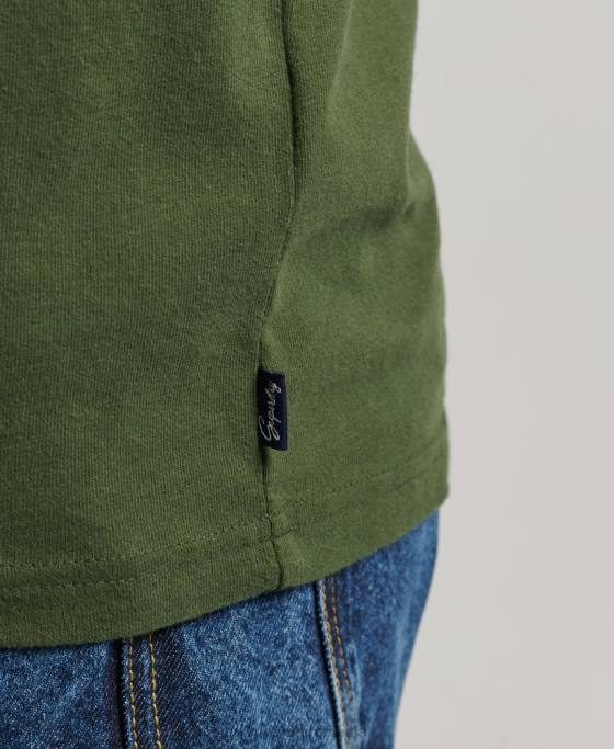 Superdry tricou scriitor de semne vintage îmbrăcăminte gri bărbați JX0Z4874