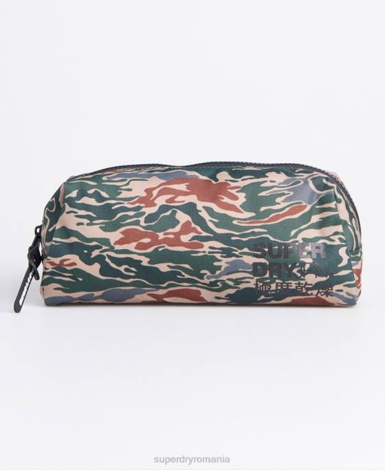 Superdry trusa clasică de creion accesorii kaki bărbați JX0Z6443