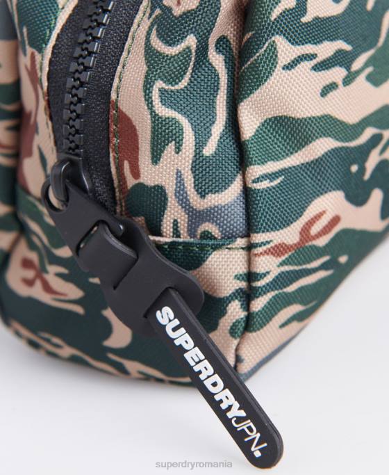 Superdry trusa clasică de creion accesorii kaki bărbați JX0Z6443