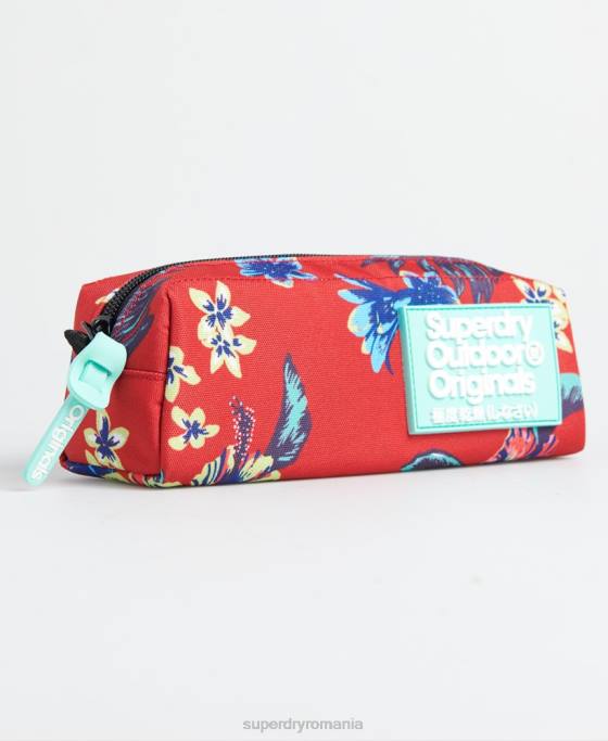 Superdry trusa hawaian montana accesorii roșu femei JX0Z6678