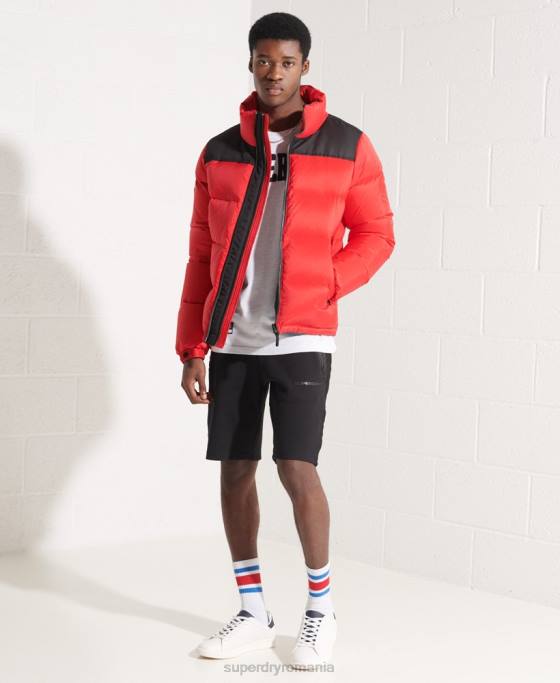 Superdry varsity arc cu mânecă lungă îmbrăcăminte gri deschis bărbați JX0Z1551