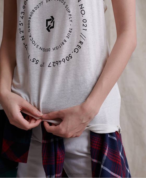 Superdry vesta de in de desert îmbrăcăminte cremă femei JX0Z3083
