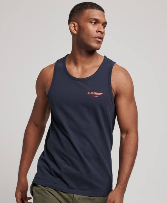 Superdry vesta sport code core îmbrăcăminte marina bărbați JX0Z1459