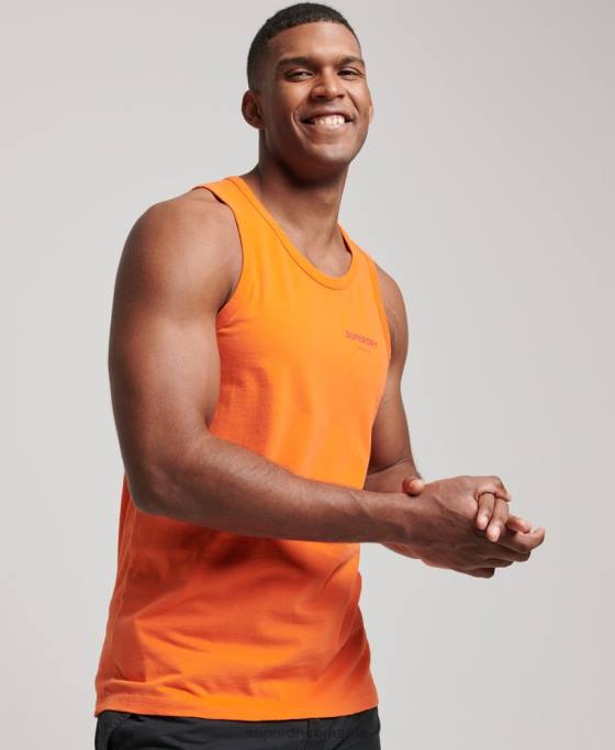Superdry vesta sport code core îmbrăcăminte portocale bărbați JX0Z1483