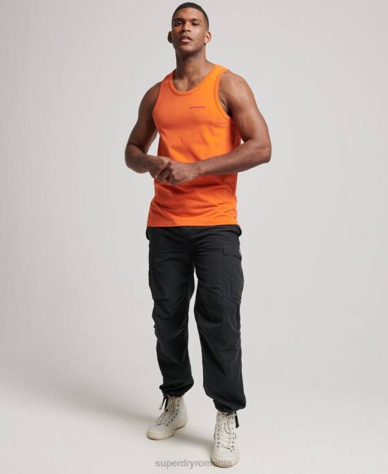 Superdry vesta sport code core îmbrăcăminte portocale bărbați JX0Z1483
