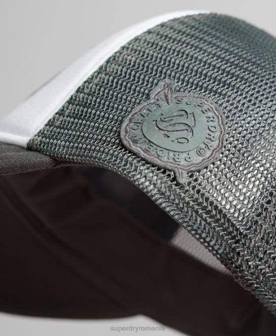 Superdry șapcă clasică de camioner accesorii alb bărbați JX0Z1594