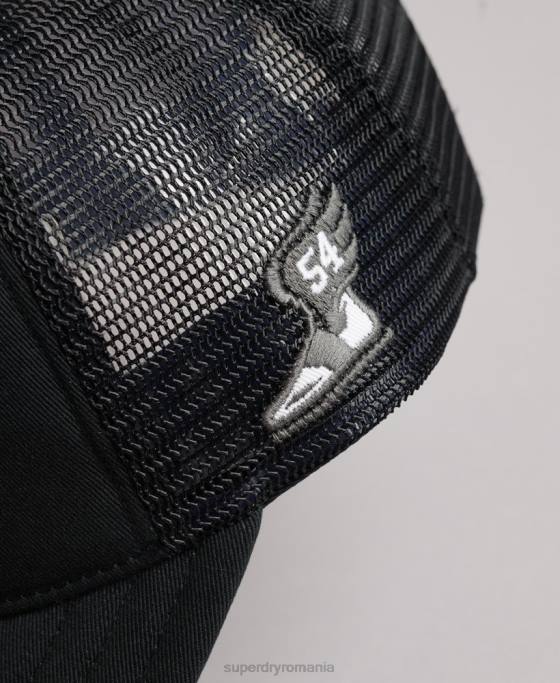 Superdry șapcă clasică de camioner accesorii negru bărbați JX0Z1790