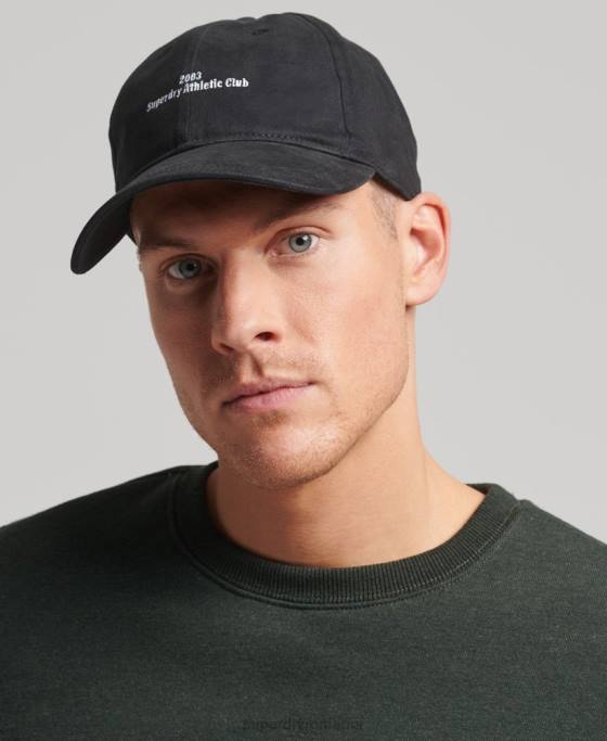 Superdry șapcă de baseball esențială accesorii negru bărbați JX0Z1626