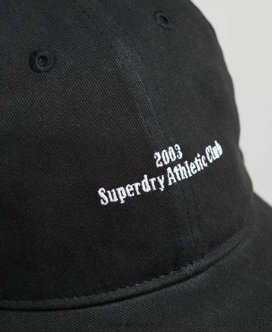 Superdry șapcă de baseball esențială accesorii negru bărbați JX0Z1626