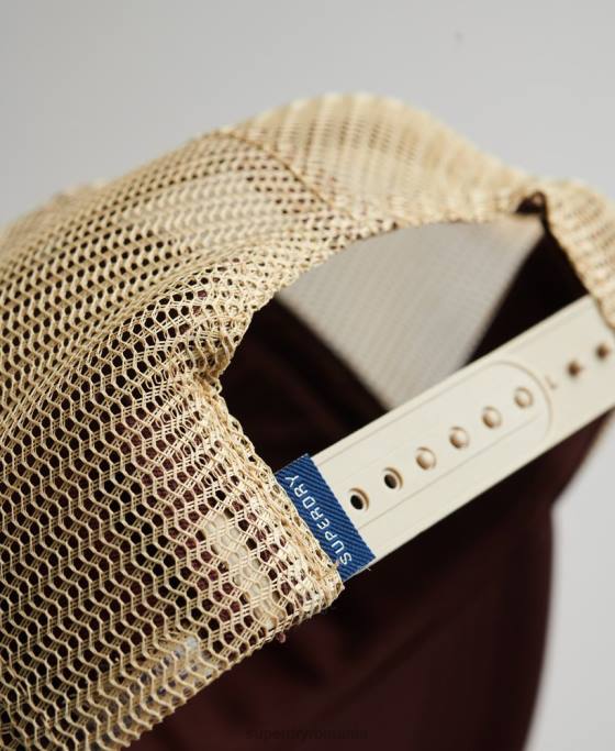 Superdry șapcă de camioner de epocă accesorii maro bărbați JX0Z1714