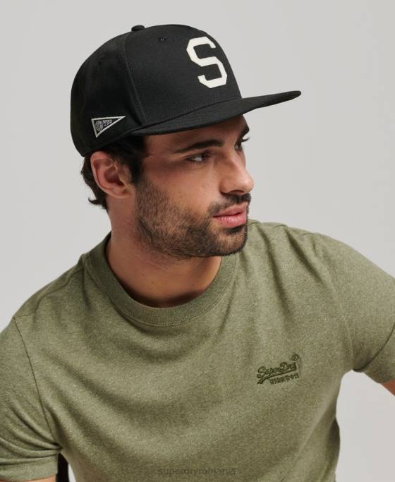 Superdry șapcă grafică b-boy accesorii negru bărbați JX0Z1647