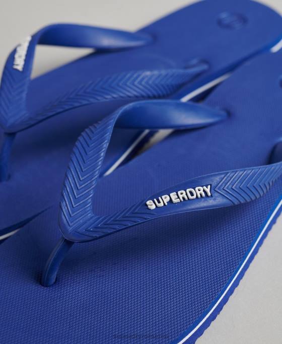 Superdry șlapi clasici de epocă pantofi albastru bărbați JX0Z1875