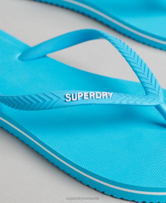 Superdry șlapi clasici de epocă pantofi albastru femei JX0Z4368