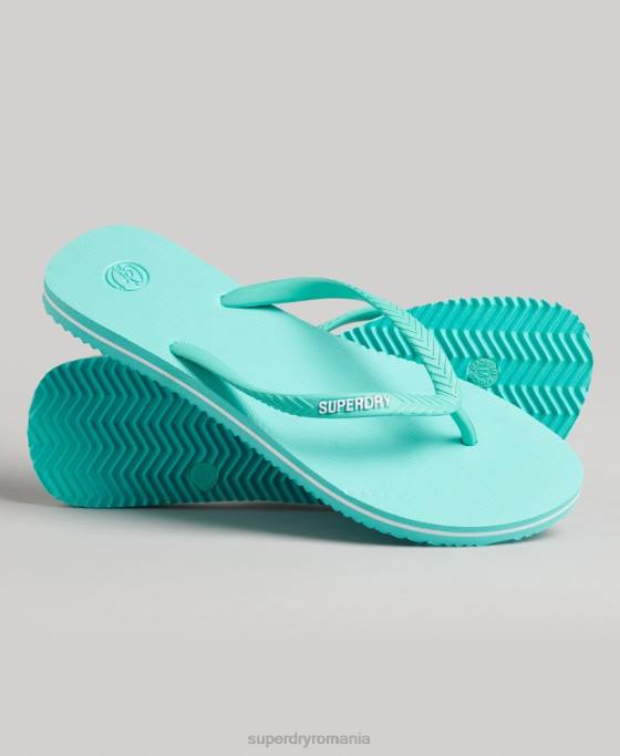 Superdry șlapi clasici de epocă pantofi albastru femei JX0Z4386