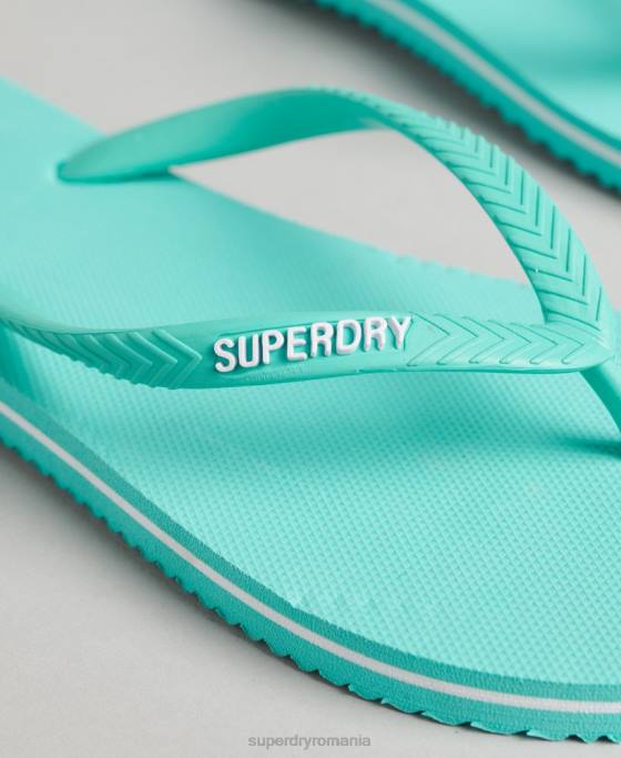 Superdry șlapi clasici de epocă pantofi albastru femei JX0Z4386